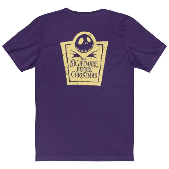 Nightmare Short Sleeve Royal Blue Tee - Picture 4 of 8